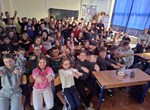 Susret s volonterkom, humanitarkom i odgojiteljicom Snježanom Tišljarić u Osnovnoj školi Koprivnički Ivanec